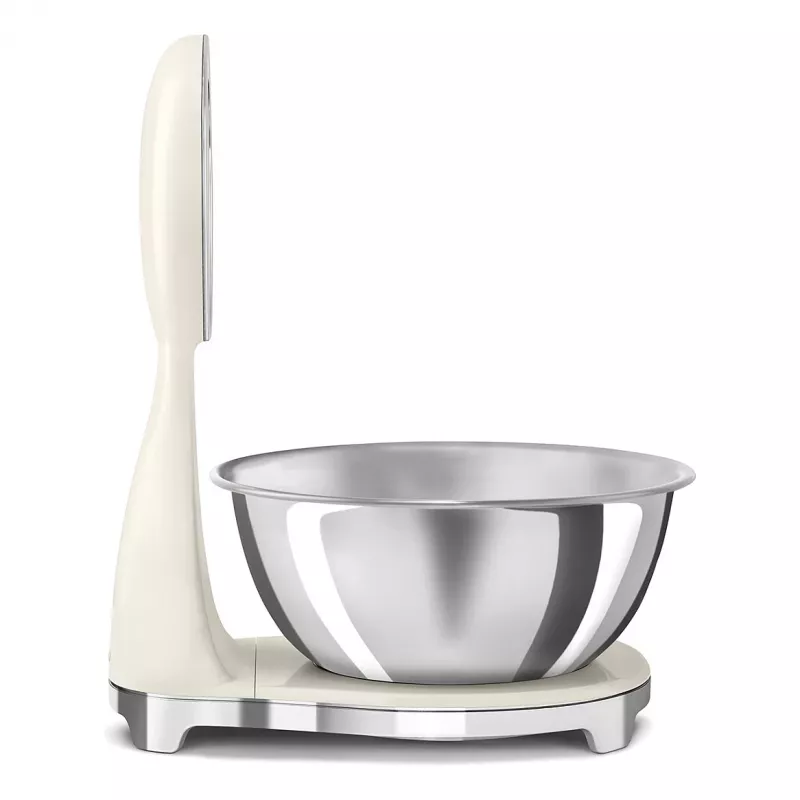 SMEG Balança de cozinha analógica e digital creme KSF01CRWW