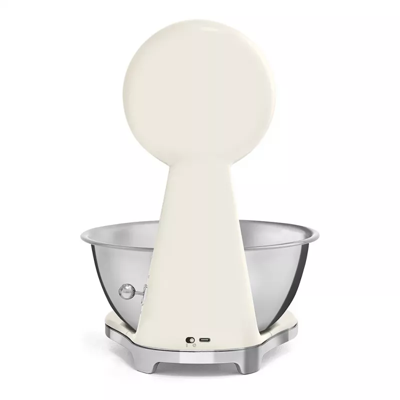 SMEG Balança de cozinha analógica e digital creme KSF01CRWW