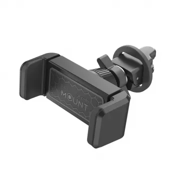 Suporte de carro CELLY Mount Vent 360 - suporte universal para ventilação de smartphone com rotação 360° - preto