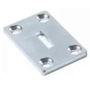 BFT ATHOS base de soldar para motores de portão de correr (N999724) - placa de montagem em aço bruto