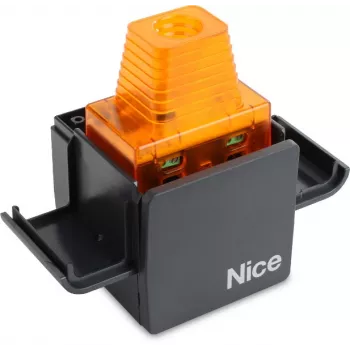 NICE ELAC luz de aviso LED intermitente com antena integrada 90-230V laranja