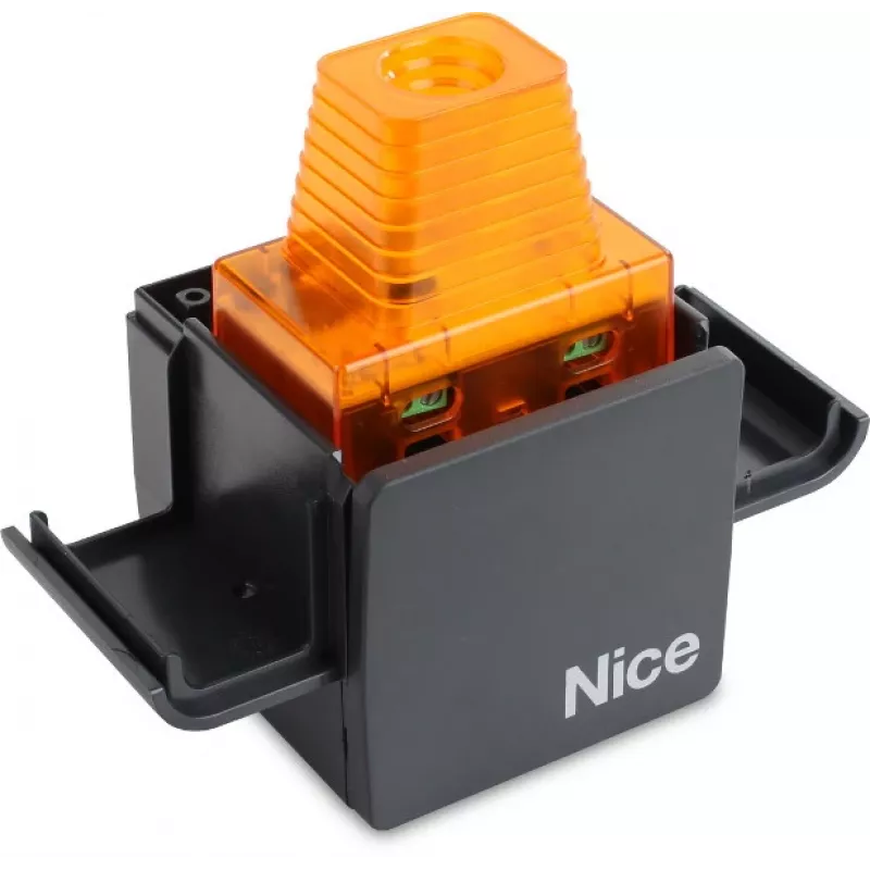 NICE ELAC luz de aviso LED intermitente com antena integrada 90-230V laranja