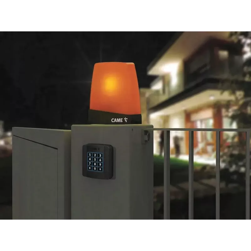 CAME KRX1FXSO Luz de aviso intermitente LED Laranja 24/230V (806LA-0010)