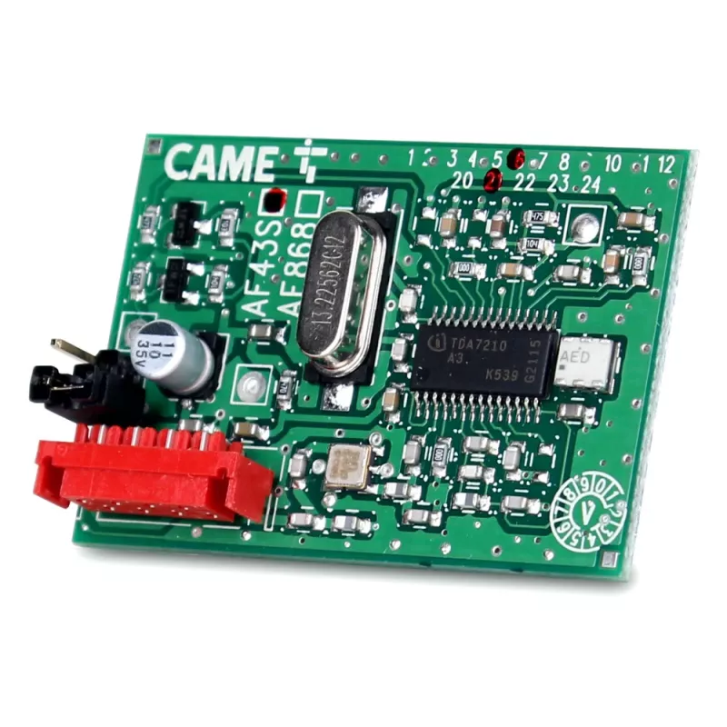 CAME BXV 10 SAFE TOP Conjunto completo de automatismo para portão de correr para portões até 1000 kg