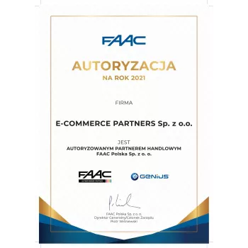 Comando à distância FAAC XT4 433 RC Pilot