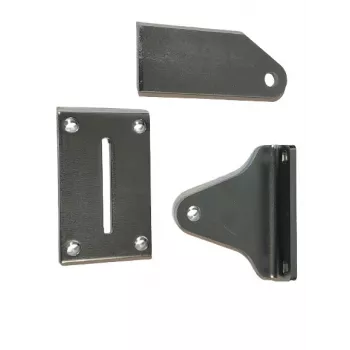 Conjunto de cantoneiras de montagem FAAC/GENIUS para 414/415/G-BAT (motor individual) - 6020083