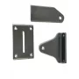 Conjunto de cantoneiras de montagem FAAC/GENIUS para 414/415/G-BAT (motor individual) - 6020083