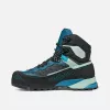 Sapatos de trekking para mulher Garmont Hexagon GTX - Corsair Blue/Silt Green, EU 41,5