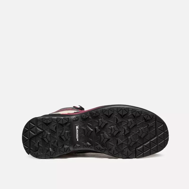 Botas de caminhada para mulher Garmont Akron Mid GTX - cinzento/rosa framboesa (EU 38)