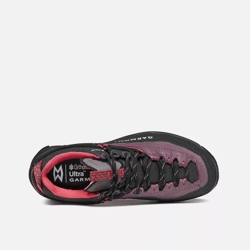 Sapatos de aproximação para mulher Garmont Akron GTX - cinzento/vermelho mineral, tamanho 37