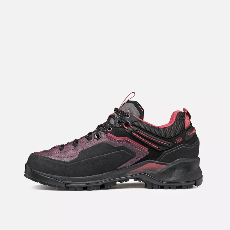 Sapatos de aproximação para mulher Garmont Akron GTX - cinzento/vermelho mineral, tamanho 37