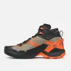 Garmont 9.81 Onyx Mid GTX Sapatos de aproximação - Raven Black/Pale Beige - Tamanho 42