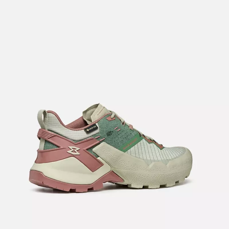 Sapatos de aproximação para mulher Garmont 9.81 Onyx GTX - Agate Grey/Hedge Green (EU 40)
