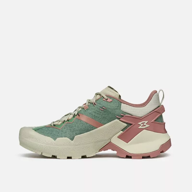 Sapatos de aproximação para mulher Garmont 9.81 Onyx GTX - Agate Grey/Hedge Green (EU 40)