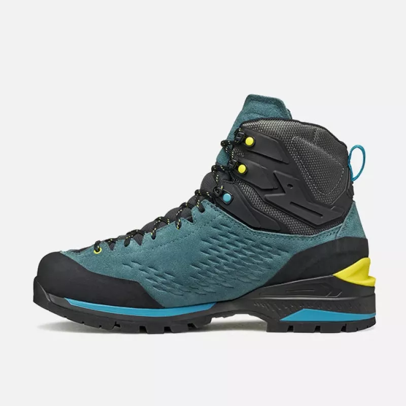 Botas de montanha Garmont Ascent Evo GTX - Jay Blue/Sheen Yellow, EU 42,5