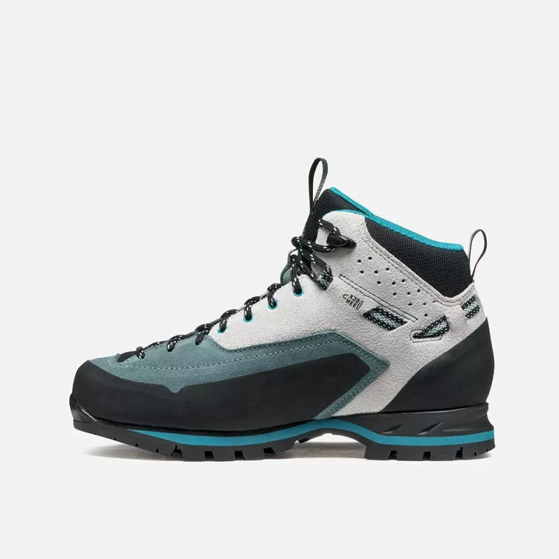 Sapatos de aproximação Garmont Vetta Evo GTX para mulher - Vapor Blue/Goblin Blue, EU 38