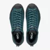 Sapatos de caminhada Scarpa Mojito Trail para homem - Petrol/verde-claro, tamanho 46,5