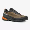 Sapatos de aproximação Scarpa Rapid XT GTX - Caribou/Rust Orange - tamanho 42,5