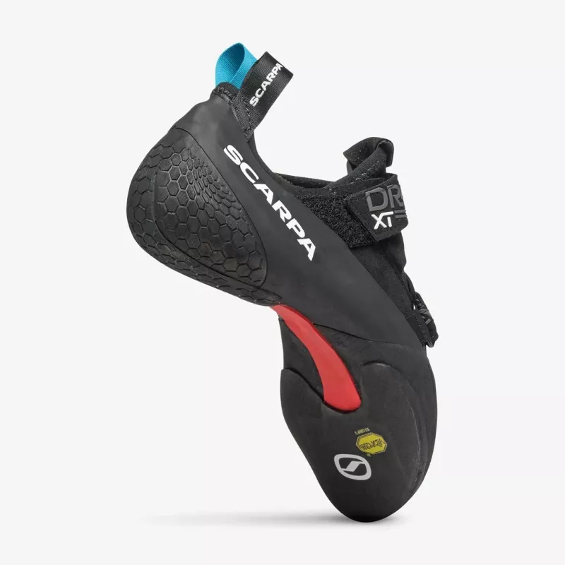 Sapatos de escalada Scarpa Drago XT - Preto/Ferro - Tamanho 39.5