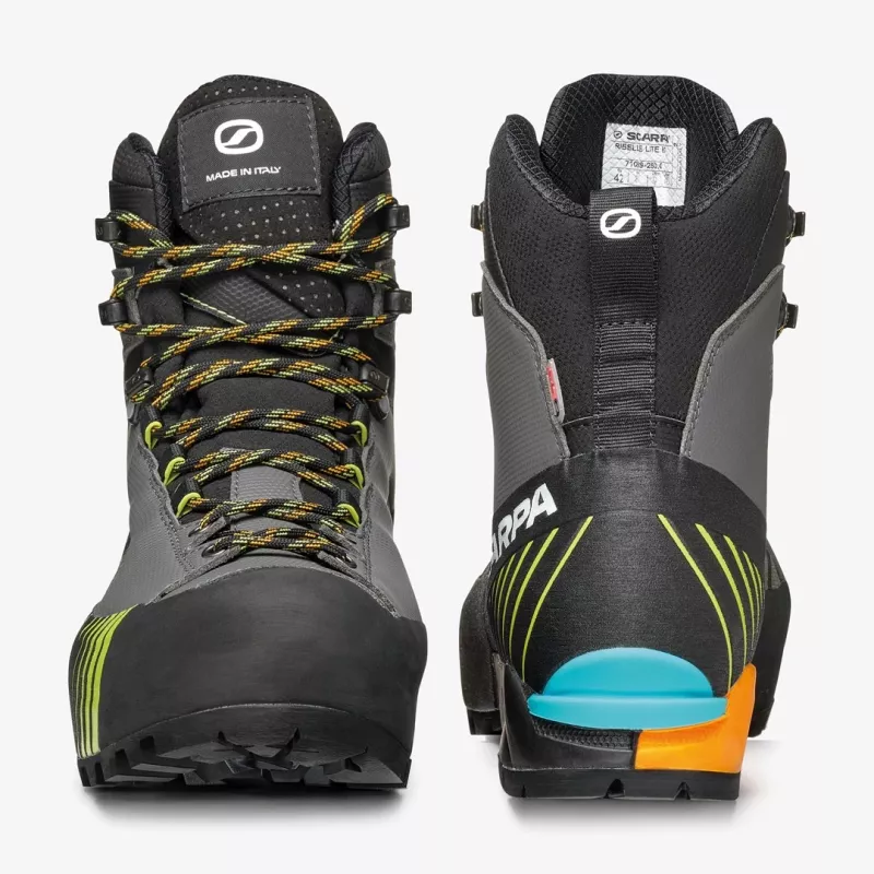 Botas de montanha Scarpa Ribelle Lite HD - Iron Gray/Lime - Tamanho 47 EU