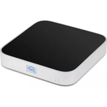 Caixa de armazenamento empilhável OWC miniStack STX com hub Thunderbolt Xpansion - prateado