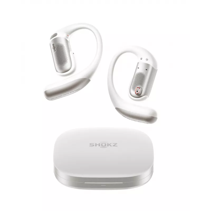 Shokz OpenFit Pro auscultadores Open-Ear, branco