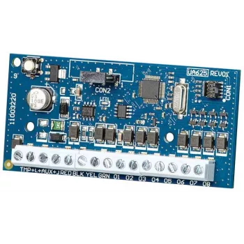 Módulo expansor de 8 saídas DSC HSM2208 NEO com saídas de baixa corrente