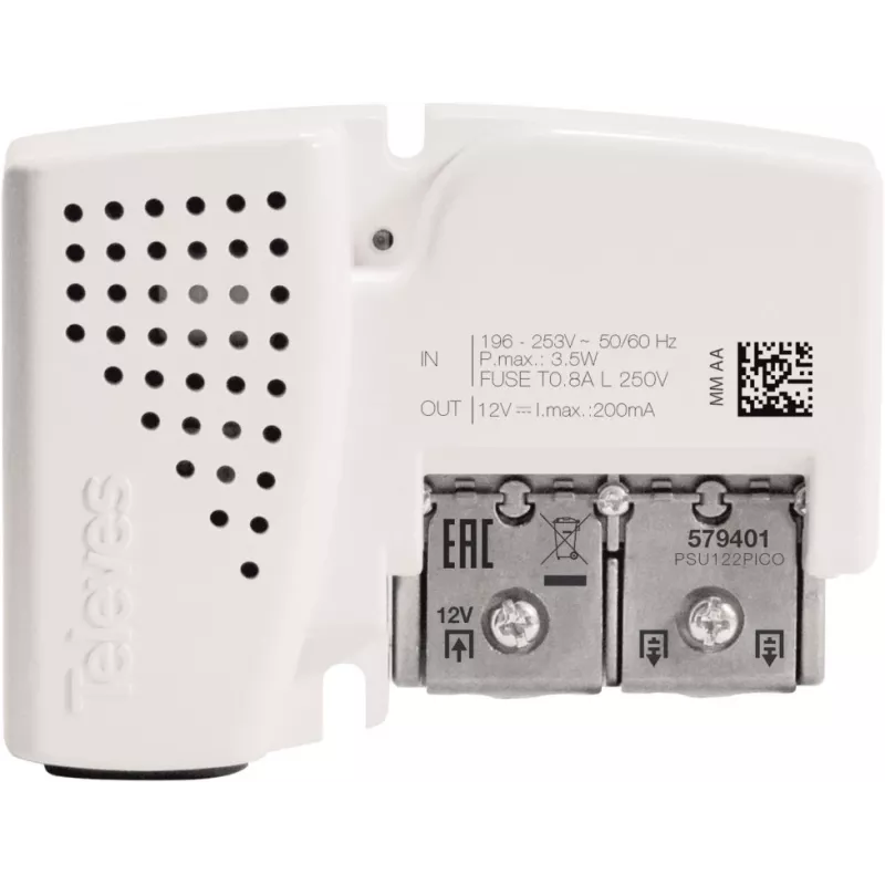Televes Picokom 2S Fonte de Alimentação 12V 200mA 579401