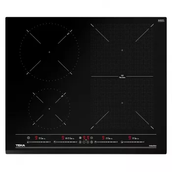 Placa de indução de encastrar Teka IZF 64440 BK MSP preta 60 cm 5 zonas