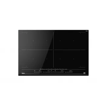 Teka IZF 88700 MST Preto Placa de indução de encastrar 80 cm com 7 zonas