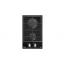 TEKA GAS HOB GZC 32300 XBC BK (E4) - Placa de gás de encastrar com 2 queimadores e grelhas de ferro fundido, preta