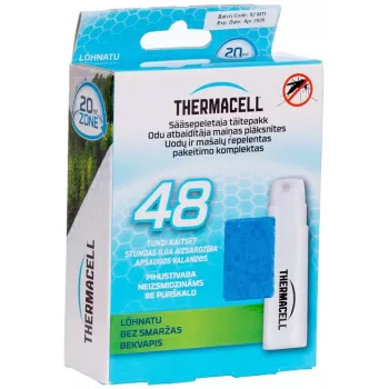 Recarga Thermacell Mosquito Destroyer 48H (12 placas + 4 recargas)