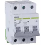 Disjuntor automático NOARK Ex9BN 3P B25 MCB 25A 6kA característica B tripolar