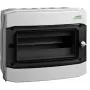 Quadro de superfície NOARK PHS 12T IP65 12 módulos 1 fila cinzento porta transparente