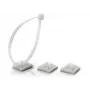 Suporte de abraçadeira autoadesivo TRYTYT HW-3AC branco (100 unid.)
