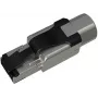Conector RJ45 Industrial Cat.6A STP Solarix sem ferramentas, 1 unid., preto/prateado