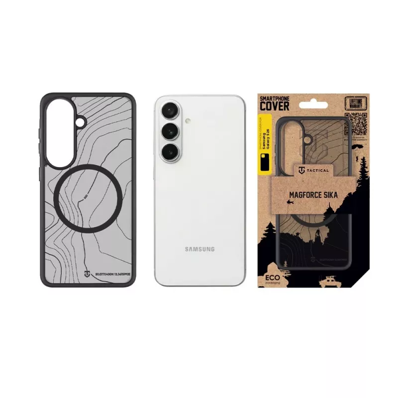 Capa traseira MagForce Hyperstealth Sika Tactical para Galaxy S26 asfalto