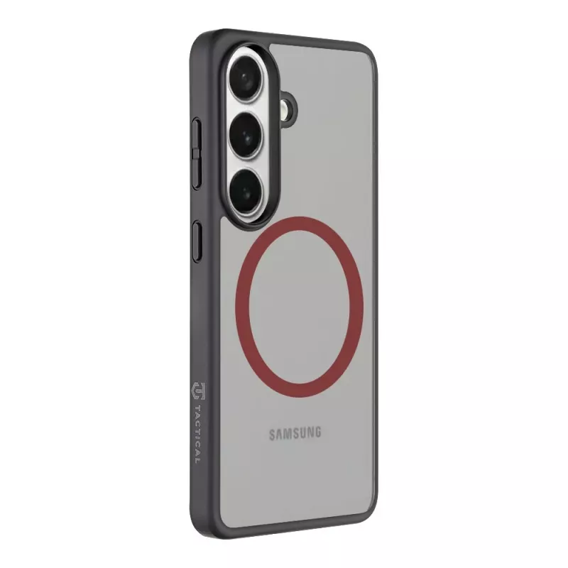 Capa traseira MagForce Hyperstealth 2.0 Tactical para Samsung Galaxy S26, preto/vermelho
