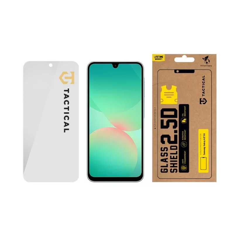 Película de vidro Glass Shield 2.5D Tactical para Samsung Galaxy A27 5G transparente