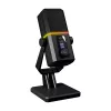 Microfone gaming Rampage Cyclone RGB USB-C preto