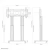 Suporte de chão móvel motorizado NEOMOUNTS NEWSTAR para ecrãs de 70-120 polegadas, VESA 300x200 a 1200x600, prateado