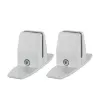 Suporte de secretária Neomounts para películas protetoras de vidro série NS-GLSPROTECT - conjunto de 2 peças - branco
