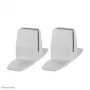 Suporte de secretária Neomounts para películas protetoras de vidro série NS-GLSPROTECT - conjunto de 2 peças - branco