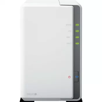Synology DS223j RED 16TB (2x 8TB) NAS Desktop 2 baías
