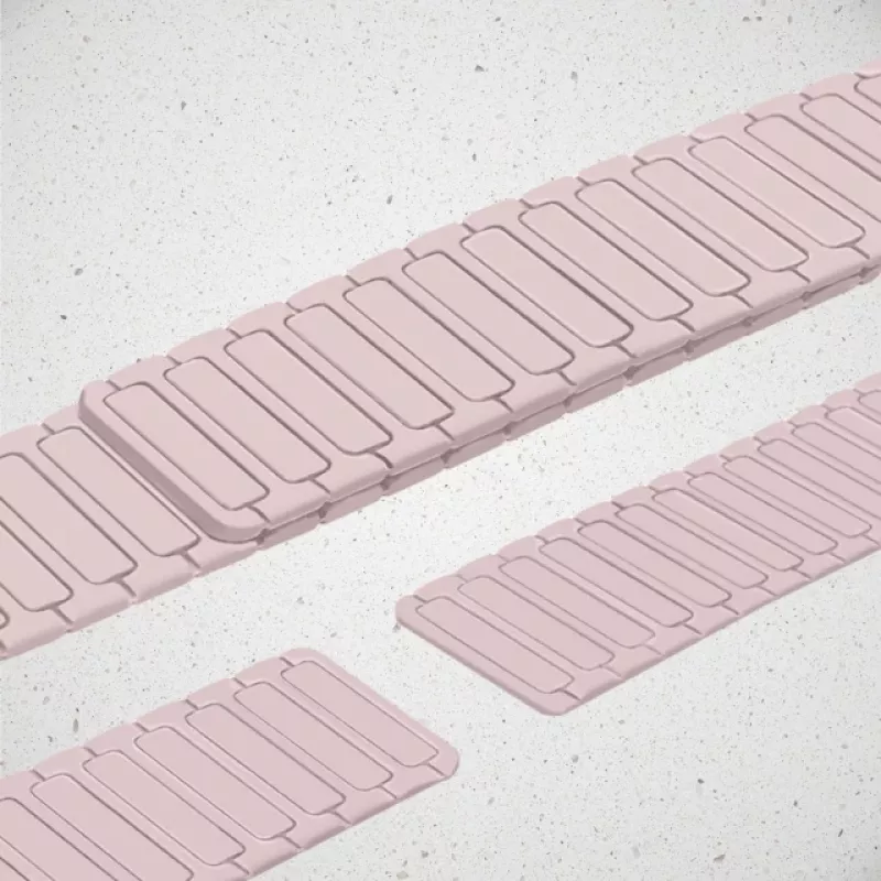 Pulseira de silicone Mobilize - Magnética - para Apple 38/40/41mm - rosa