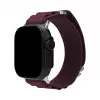 Pulseira de nylon Mobilize - Alpine - conector de titânio - para Apple 38/40/41mm - Bordeaux