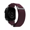 Pulseira de nylon Mobilize - Alpine - conector de titânio - para Apple 38/40/41mm - Bordeaux