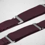 Pulseira de nylon Mobilize - Alpine - conector de titânio - para Apple 38/40/41mm - Bordeaux