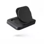 ZENS Carregador Magnético de Mesa de Cabeceira - Suporte de Carregamento Sem Fios 20W para iPhone e AirPods (Preto)