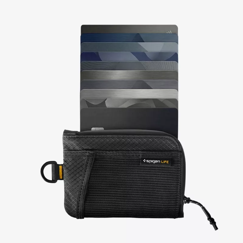 SPIGEN LF300 Porta-Cartões RFID Suave Preto
